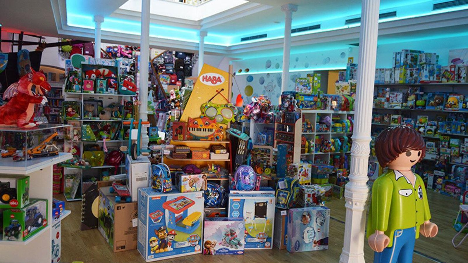 Una imagen del interior del comercio.