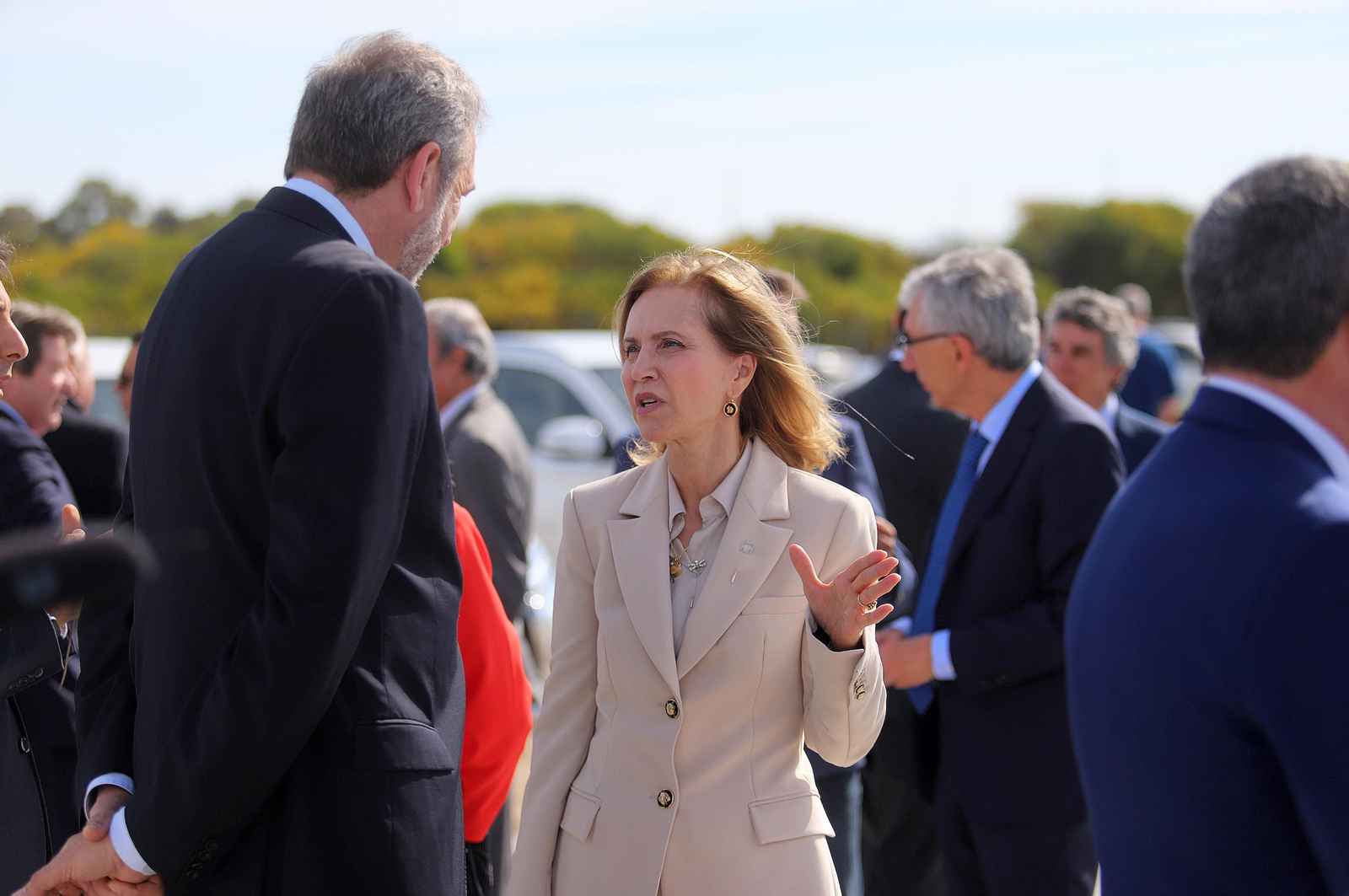Imágenes de la inauguración de la ampliación norte del Muelle Sur del Puerto de Huelva