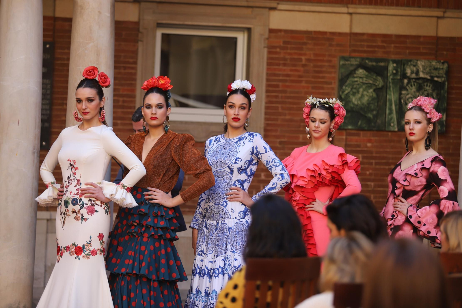 Imágenes de la presentación de la pasarela de moda 'Huelva Flamenca 2020'