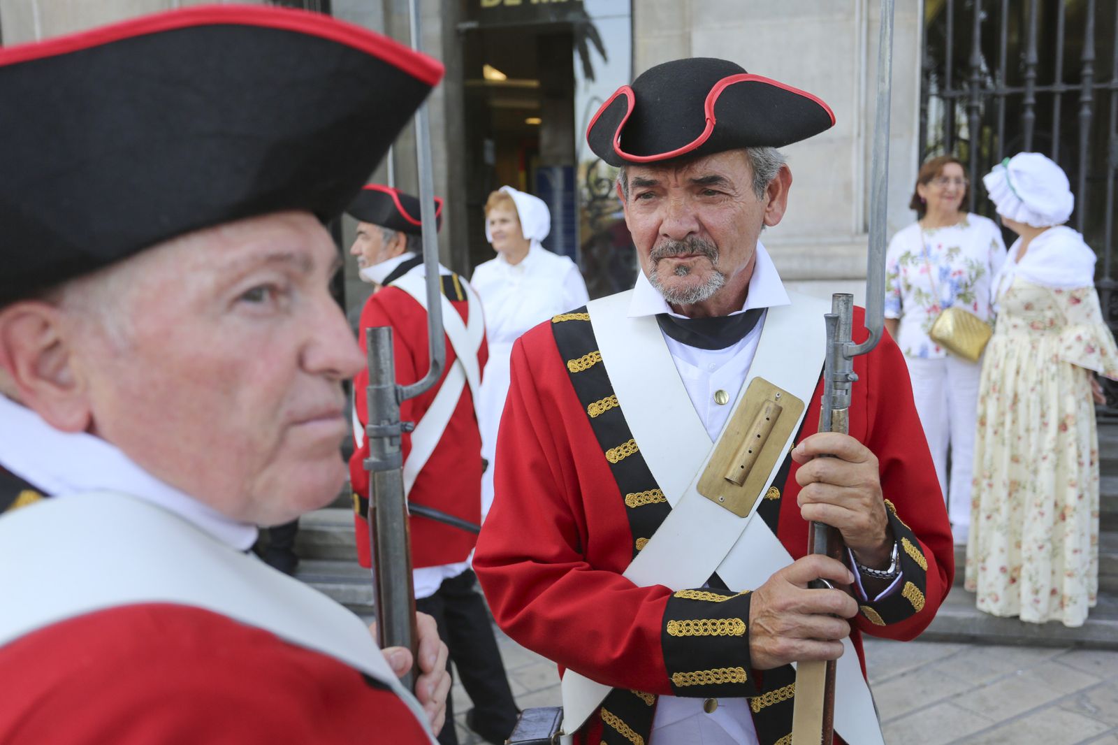Las fotos del desfile en Málaga en recuerdo a Bernardo de Gálvez