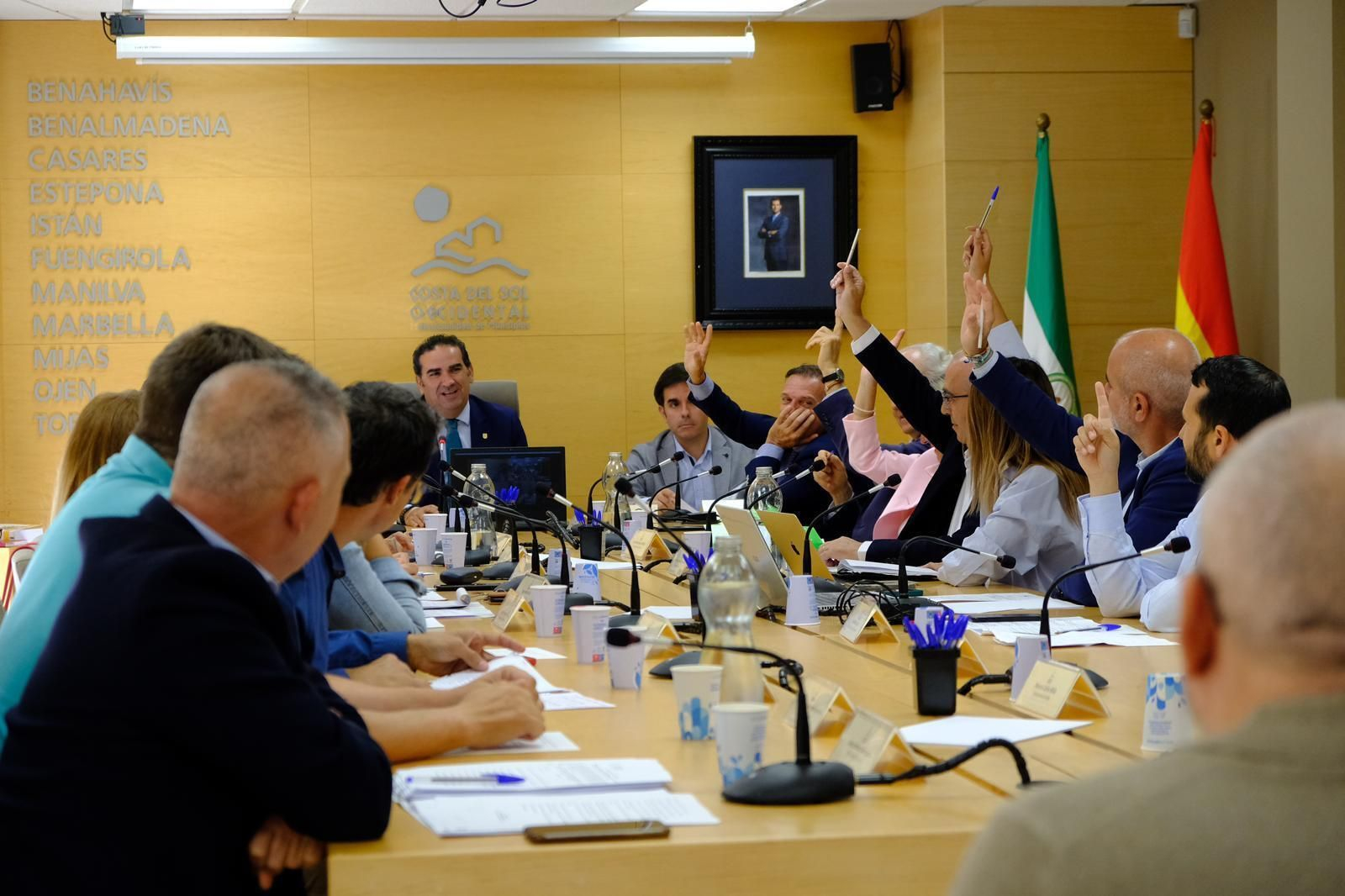 La asamblea ordinaria celebrada hoy.