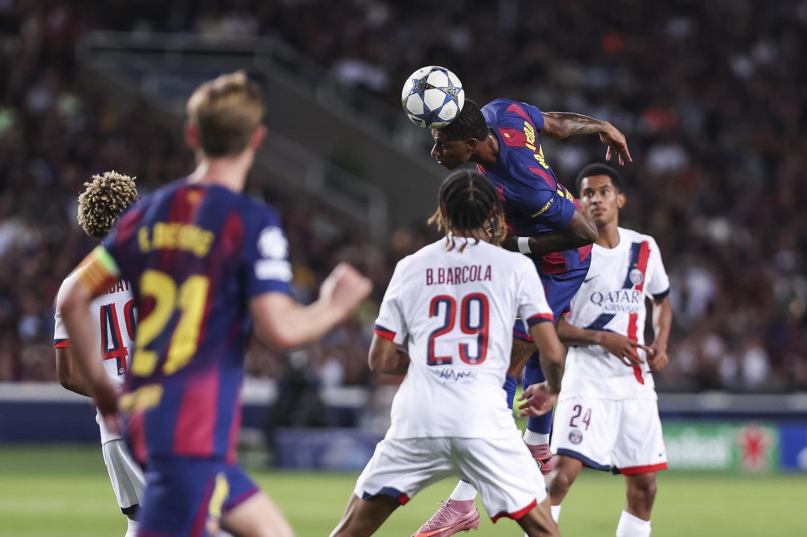 Las mejores fotos del Barcelona-PSG