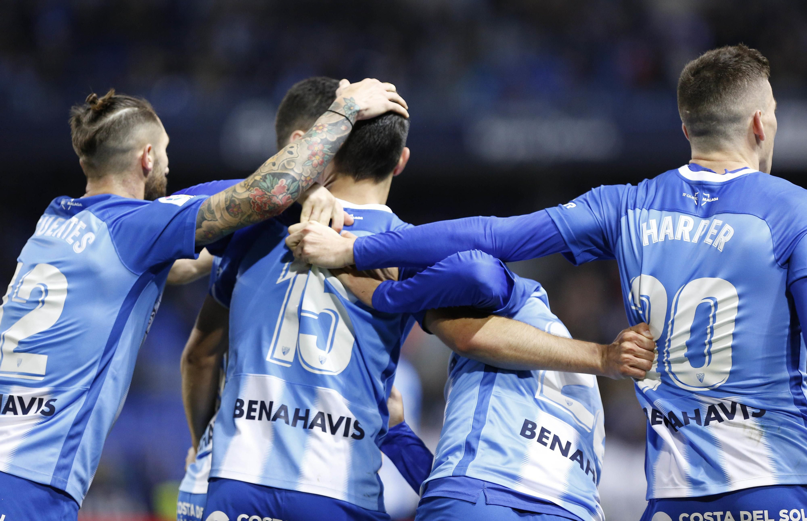 Las fotos del Málaga CF- Lugo