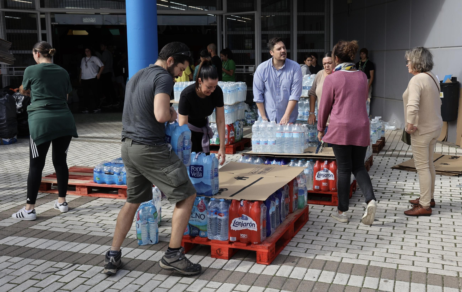 Recogida de alimentos para Valencia