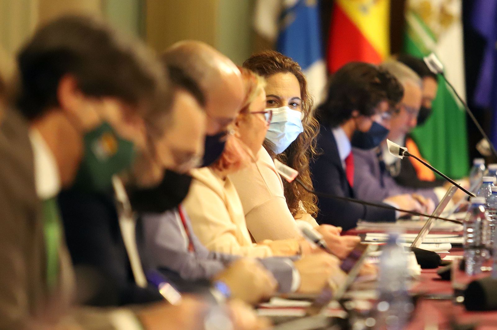 Imágenes del pleno celebrado en el Ayuntamiento de Huelva