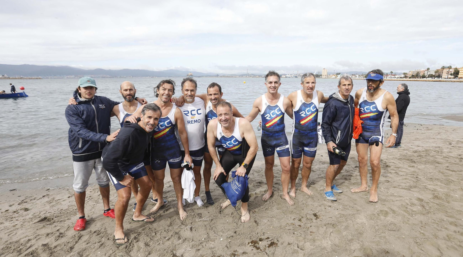 Las fotos de la tercera prueba de la Liga Andaluza de remo en banco fijo, celebrada en La Línea