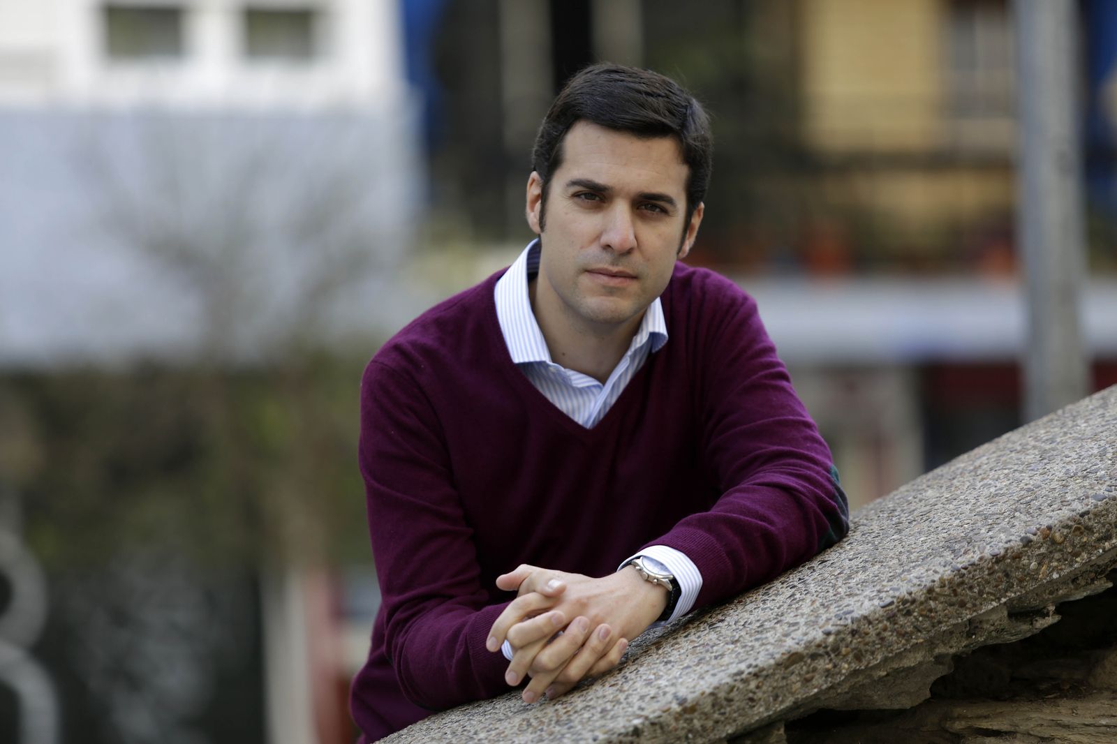 El poeta Lutgardo García Díaz (Sevilla, 1979).