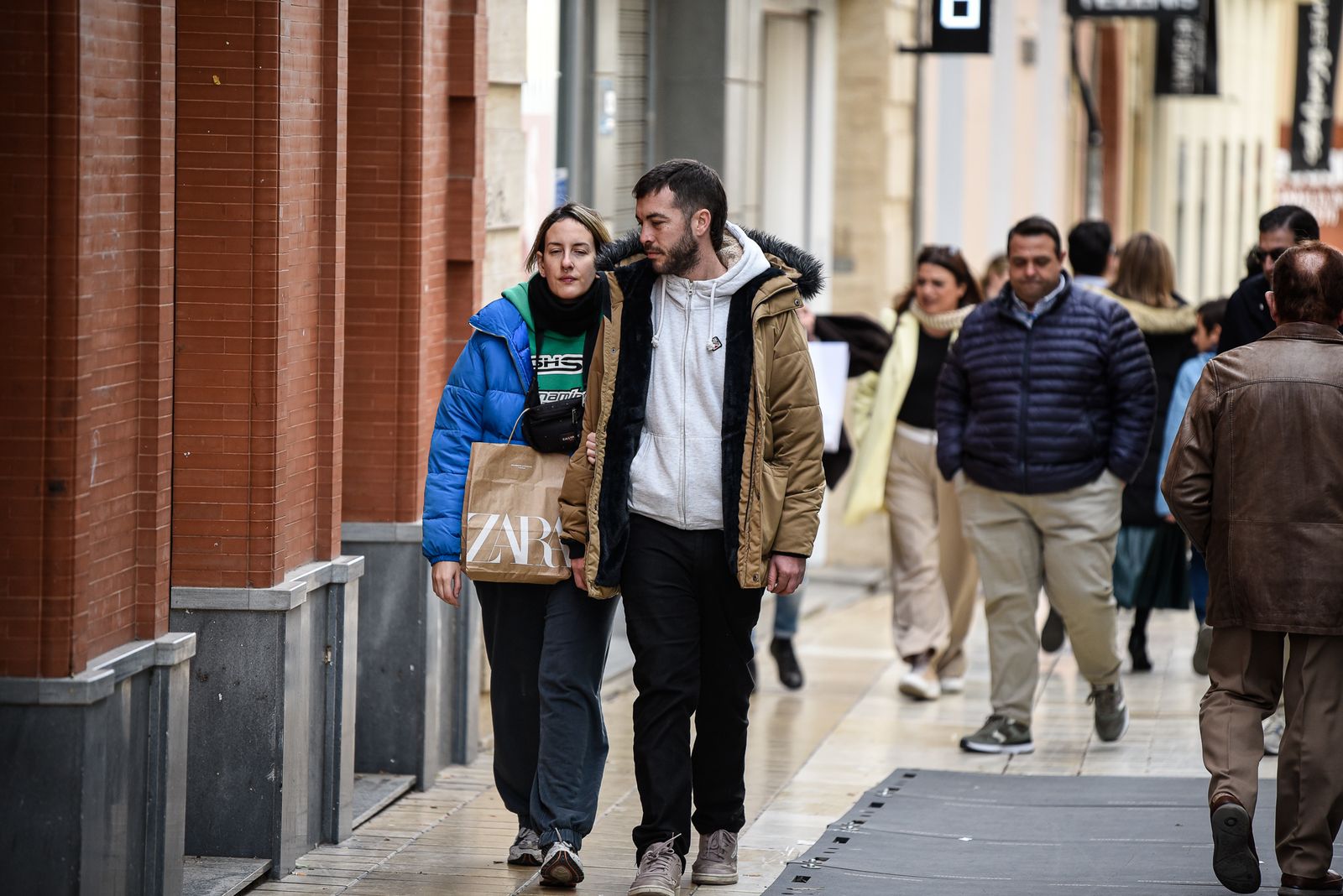 Imágenes de la tarde del sábado 11 de febrero en Huelva