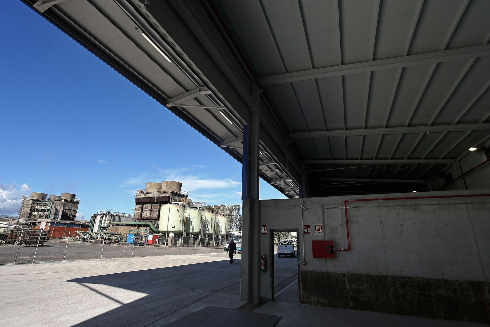 La fábrica de Acerinox en Palmones.