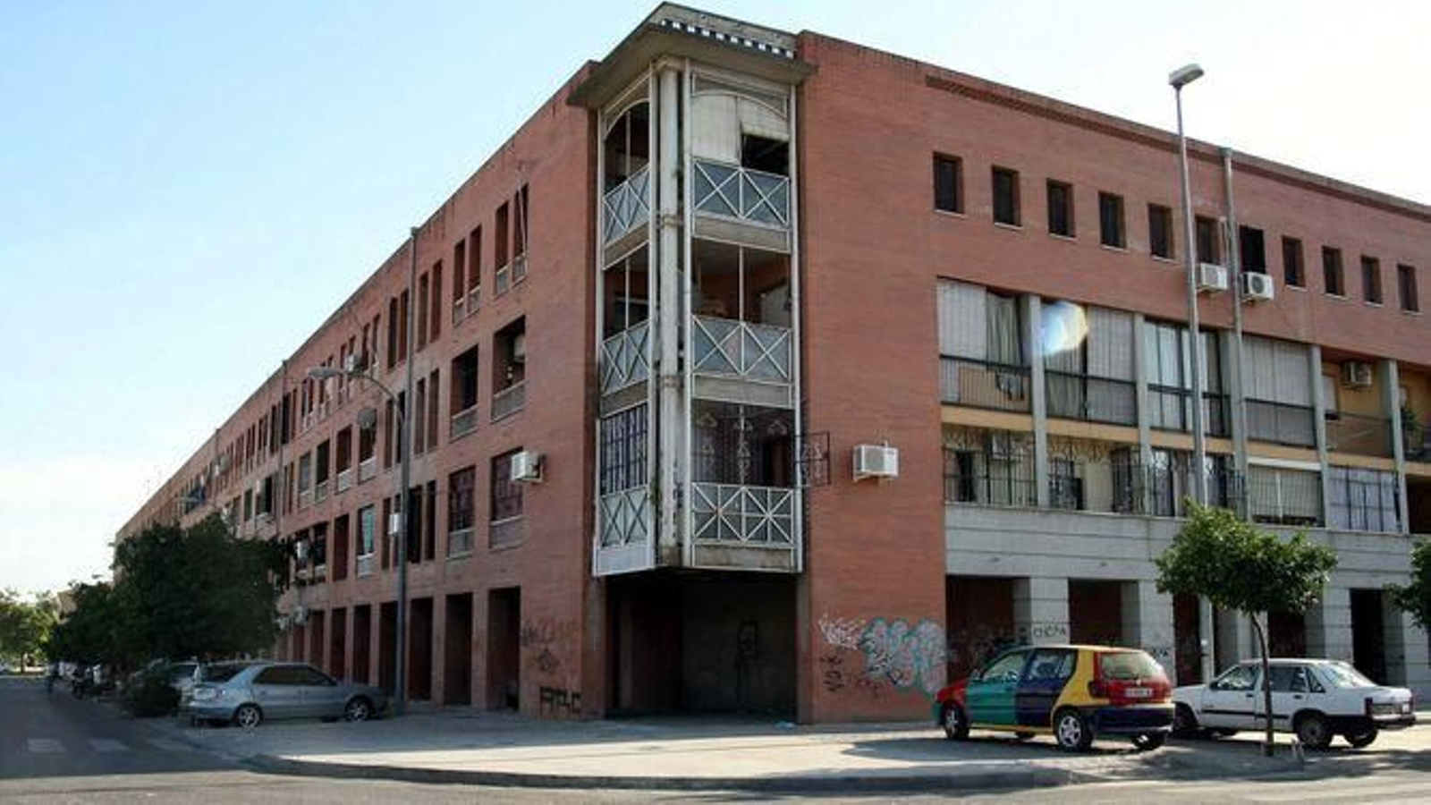 Imagen de un patio de Las Moreras.