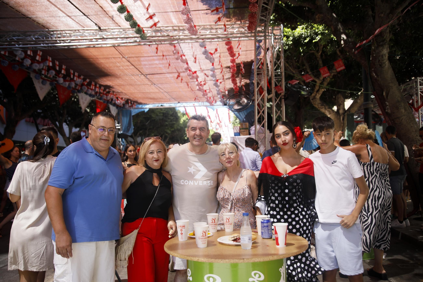 Imágenes del primer día de la feria de Almería