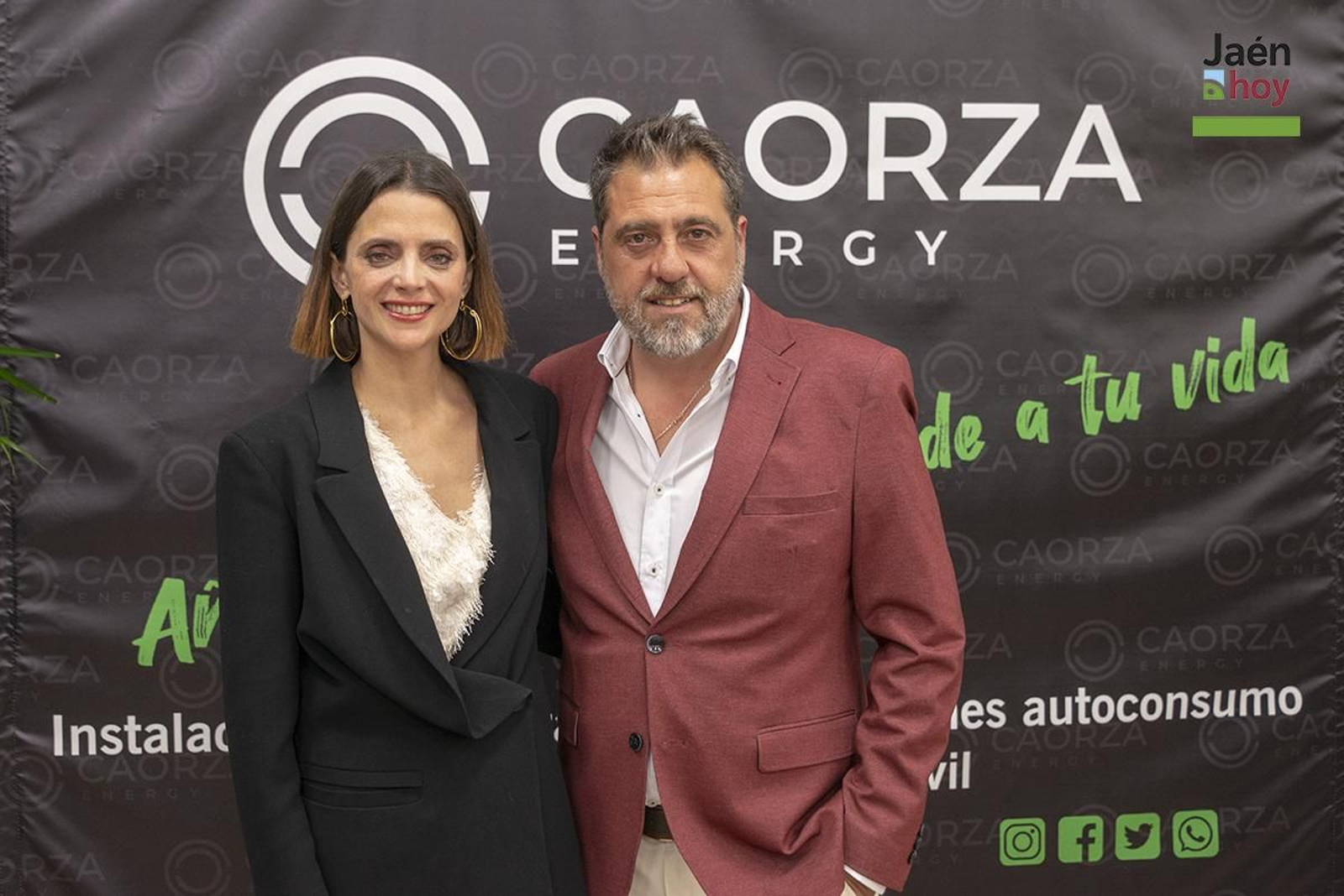 Inauguración de las instalaciones de la empresa Caorza Energy.