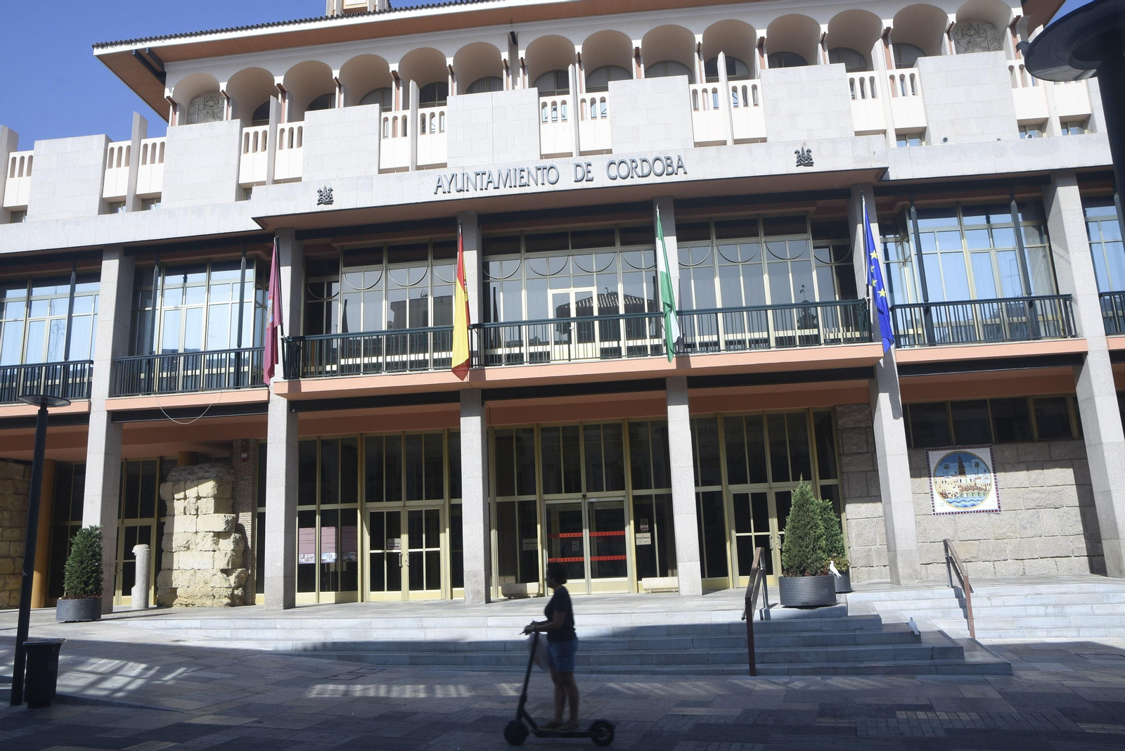 Fachada del Ayuntamiento de Córdoba.