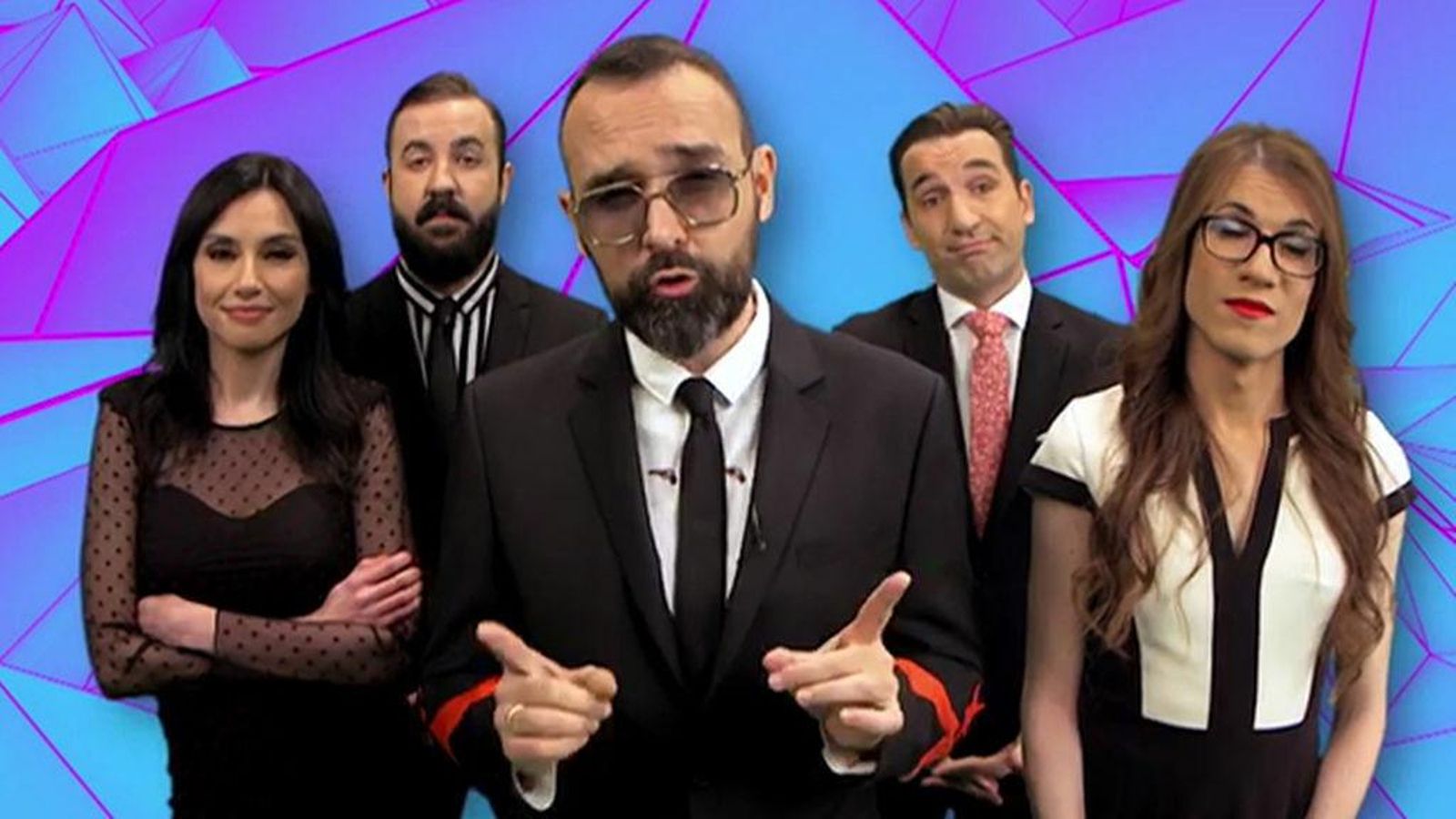 Risto y sus contertulios de 'Todo es mentira'