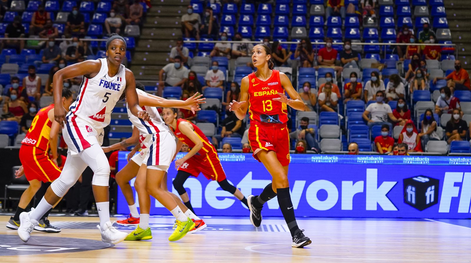 Las fotos del España-Francia femenino de Málaga