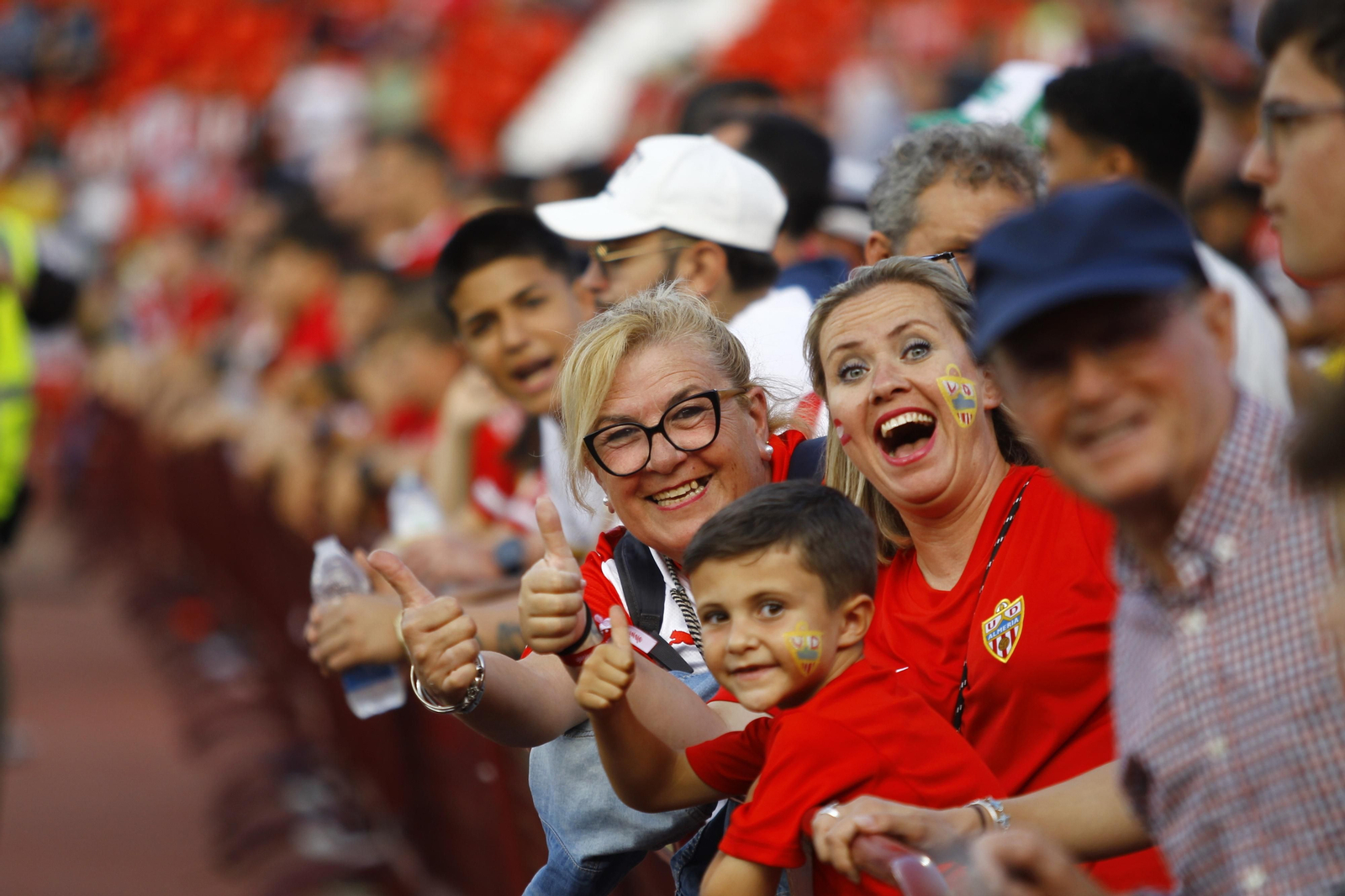 Imágenes del partido U.D. Almería-Real Valladolid C.F.