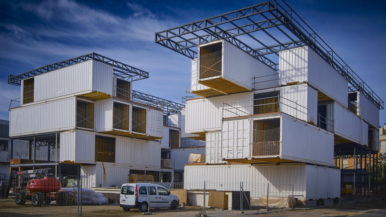 Obras del proyecto Incubazul.