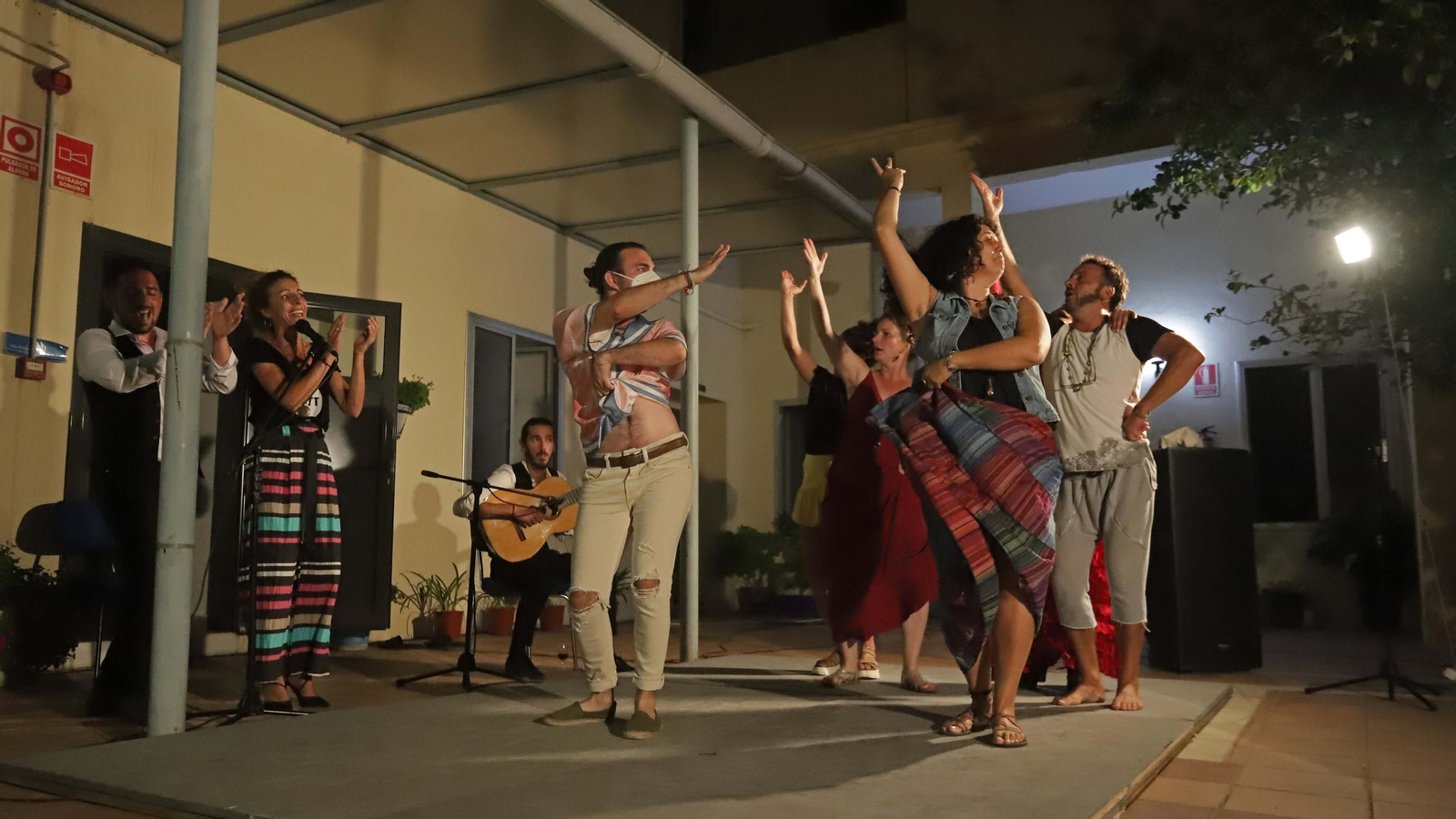 Fotos del espectáculo de Rocío Díaz, Antonio Martín y José Antonio Chacón en Algeciras