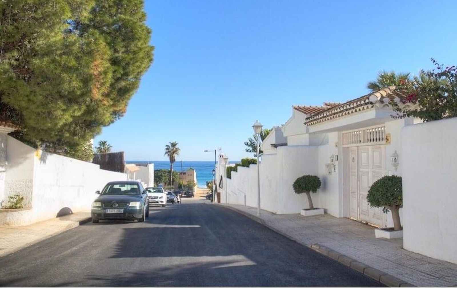 Zona residencial de Mojácar.