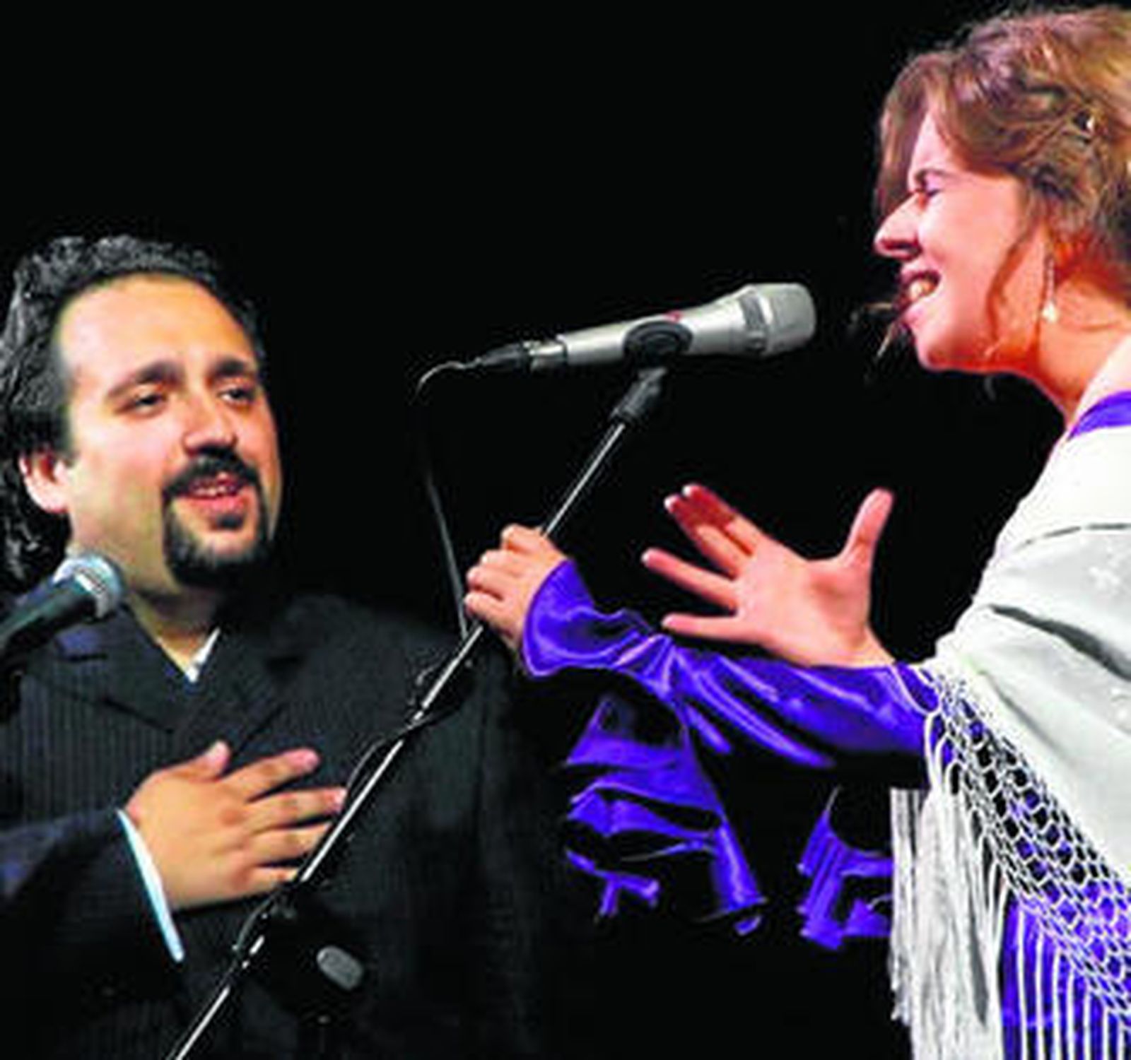 José Manuel Zapata y Rocío Márquez.