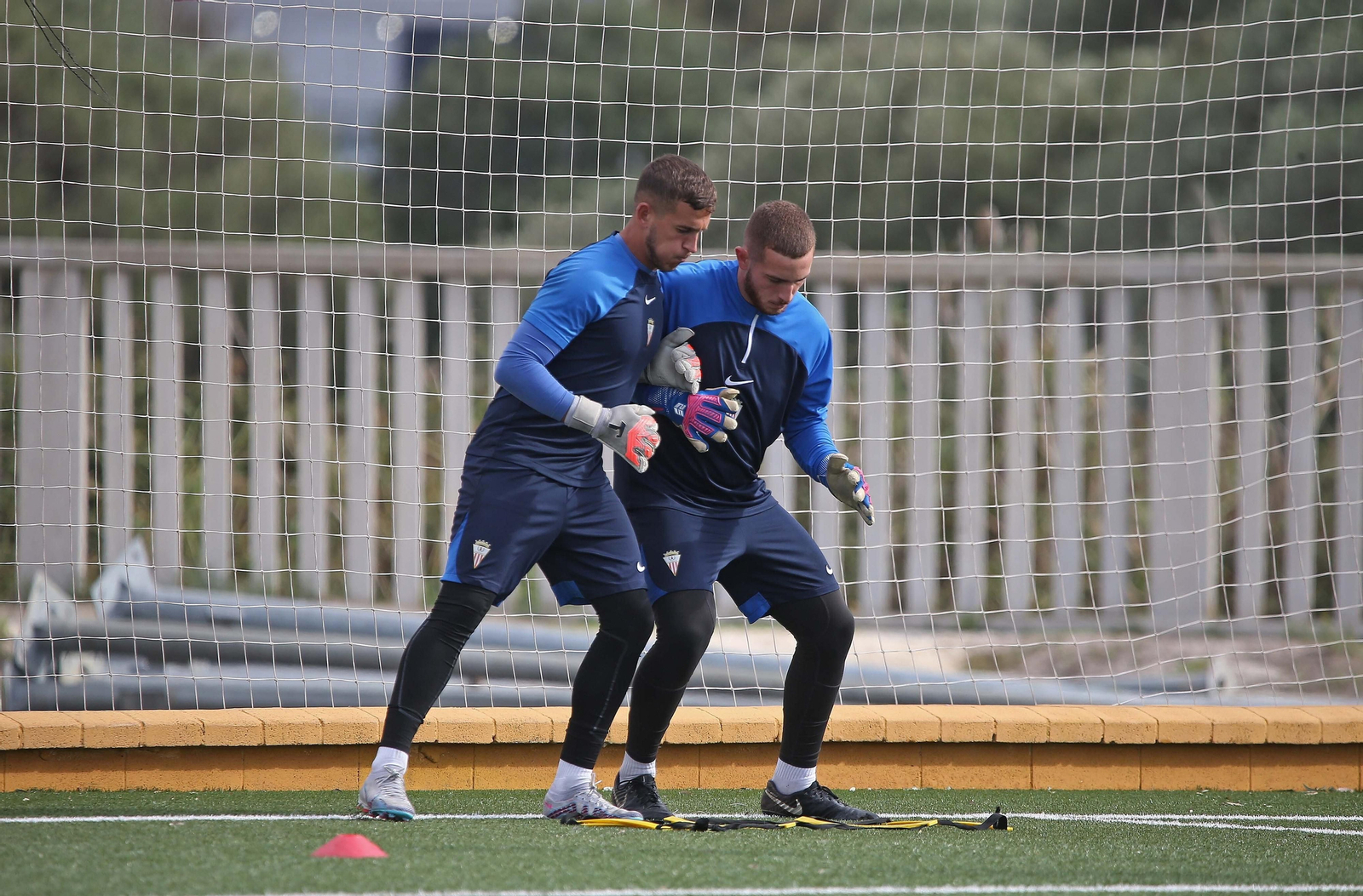 Fotos del entrenamiento del Algeciras CF en La Menacha