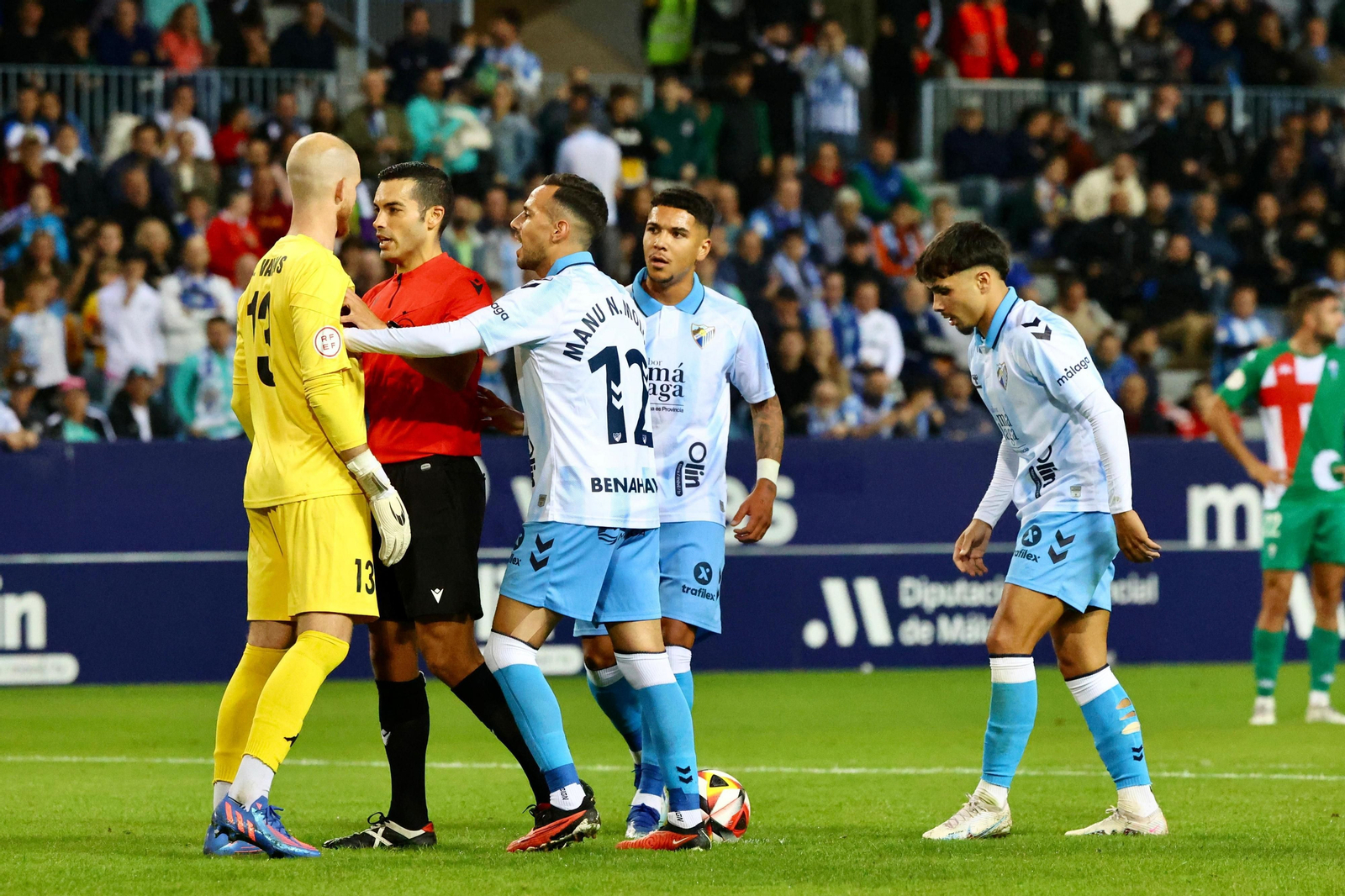 El Málaga CF-Alcoyano, en fotos