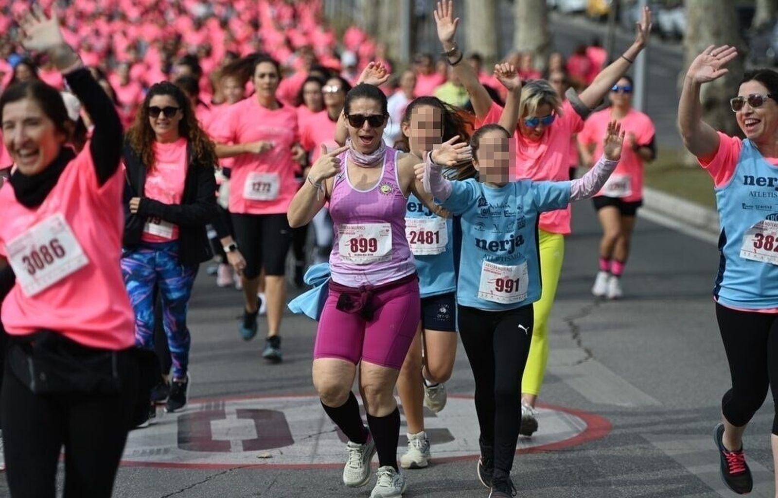 Las imágenes de la Carrera de la Mujer de Málaga