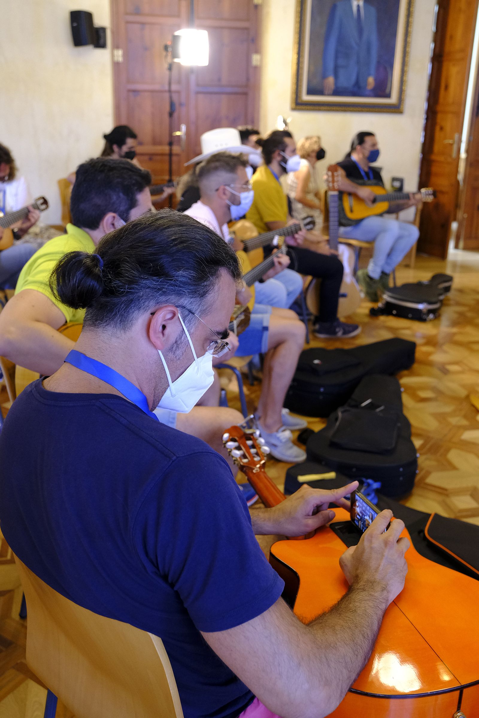 Fotogalería curso de guitarra flamenca de Tomatito. Almería