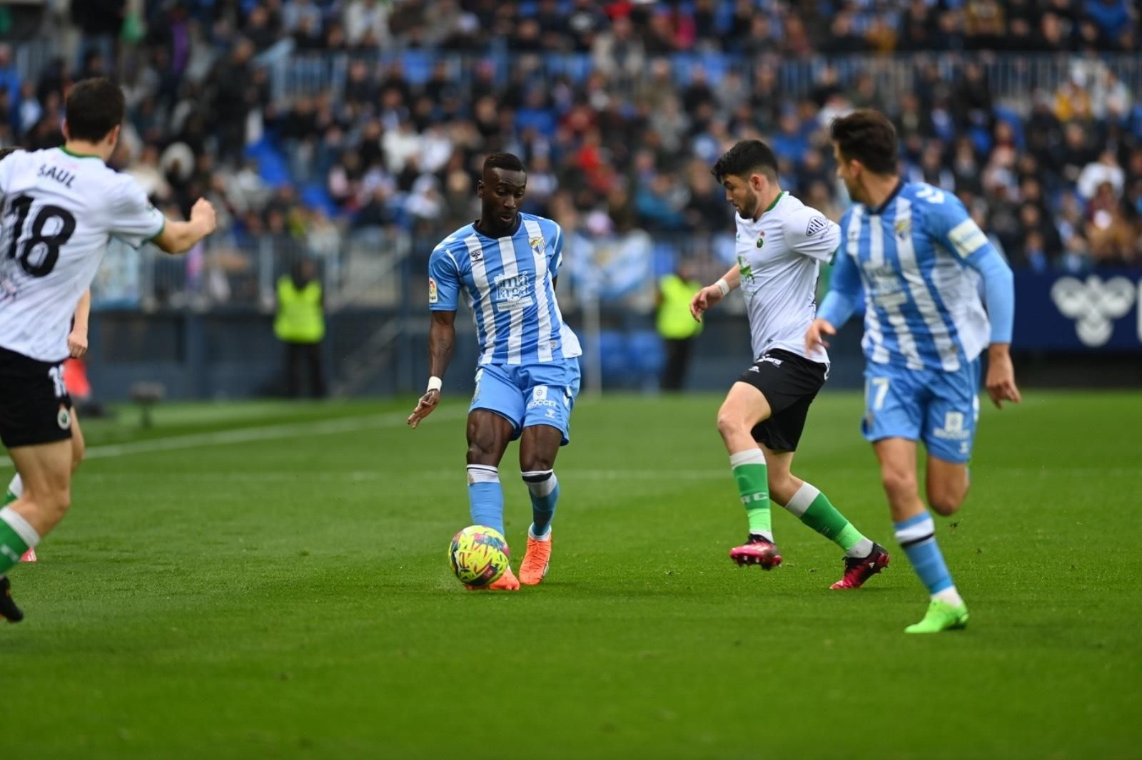 El Málaga CF-Racing, en fotos