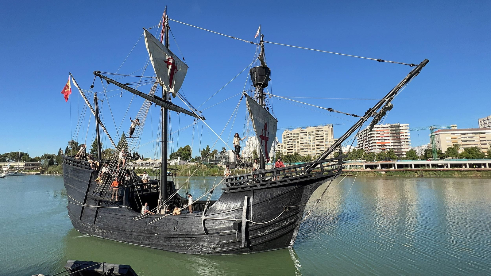 Conmemoración de los 500 años de la Primera Vuelta al Mundo en Sevilla, todas las imágenes