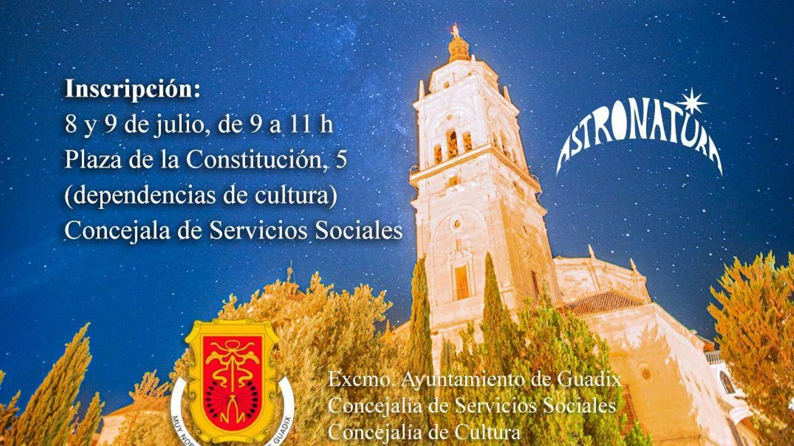 Mirando las estrellas desde la Alcazaba tendrá lugar los días 24 de julio y el 4 de septiembre