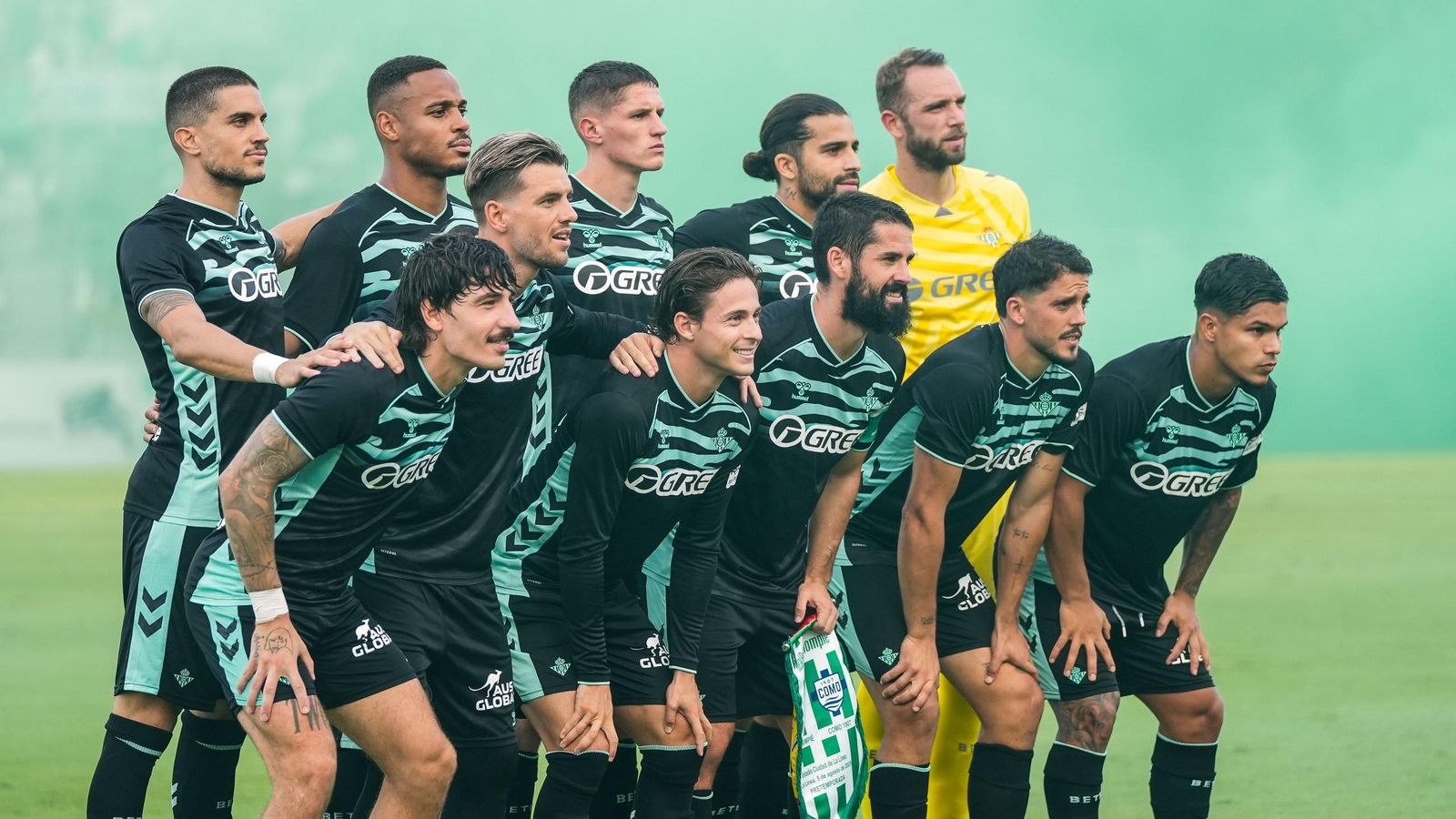 El once del Betis ante el Como 1907 en La Línea de la Concepción