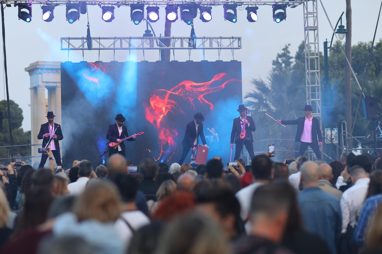 La Noche en Blanco de Málaga, en fotos