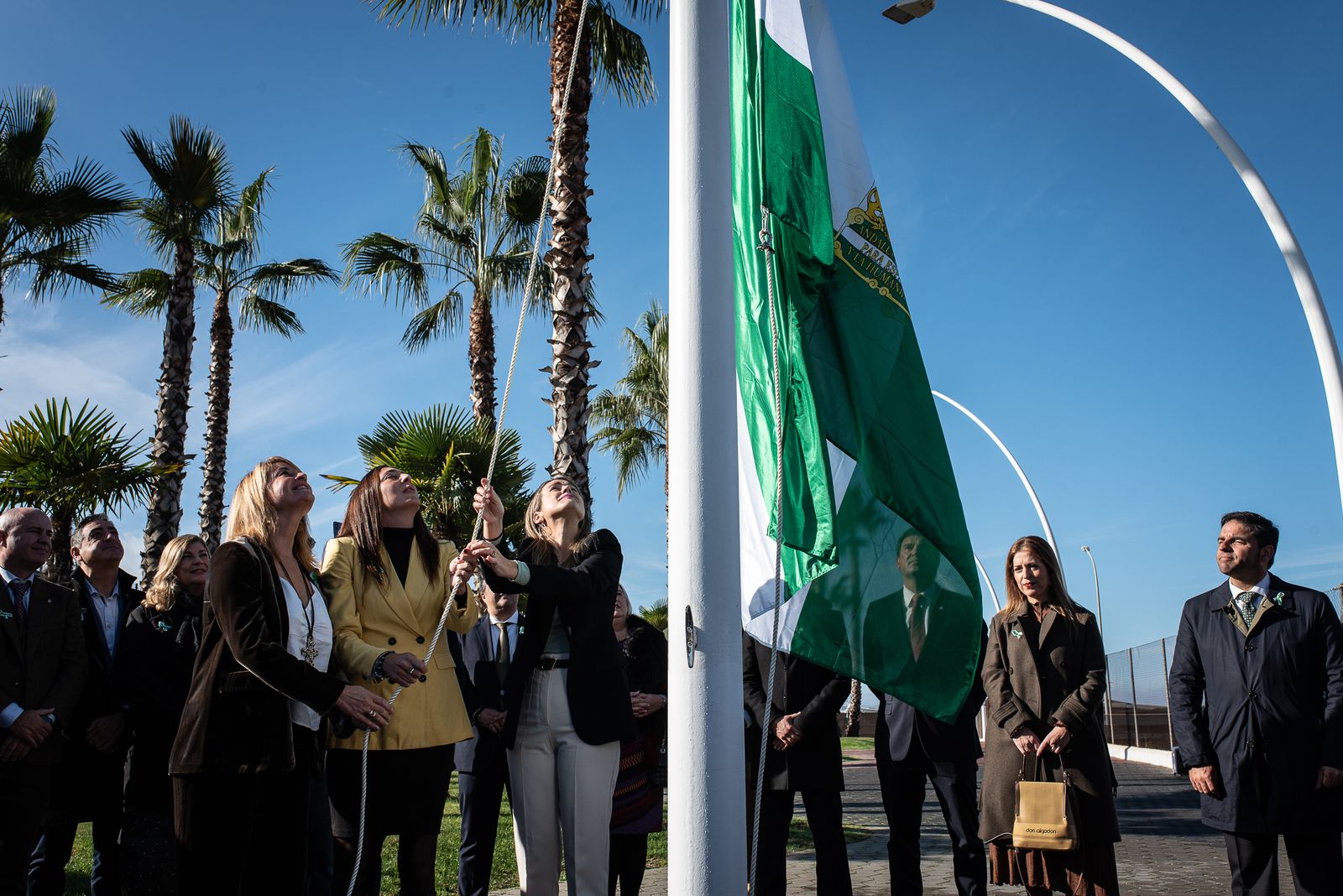 Imágenes del acto del día de la bandera de Andalucía