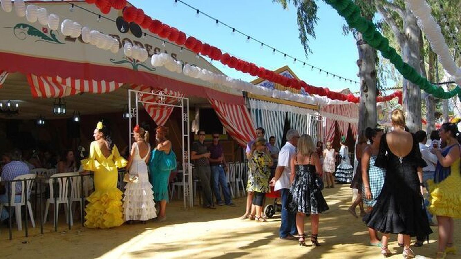 Una imagen de la Feria de Utrera