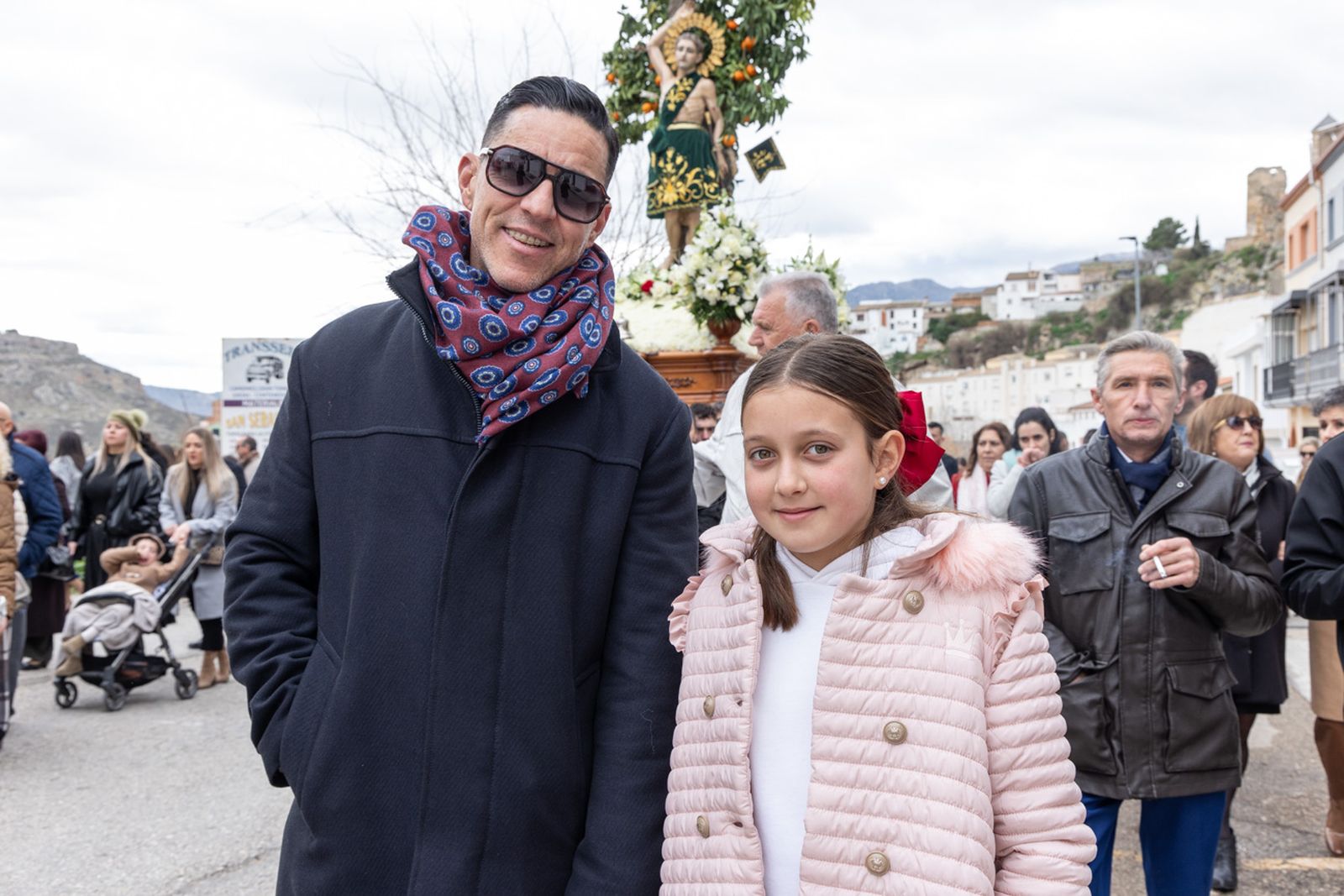 Solemne procesión de San Sebastián en La Guardia de Jaén