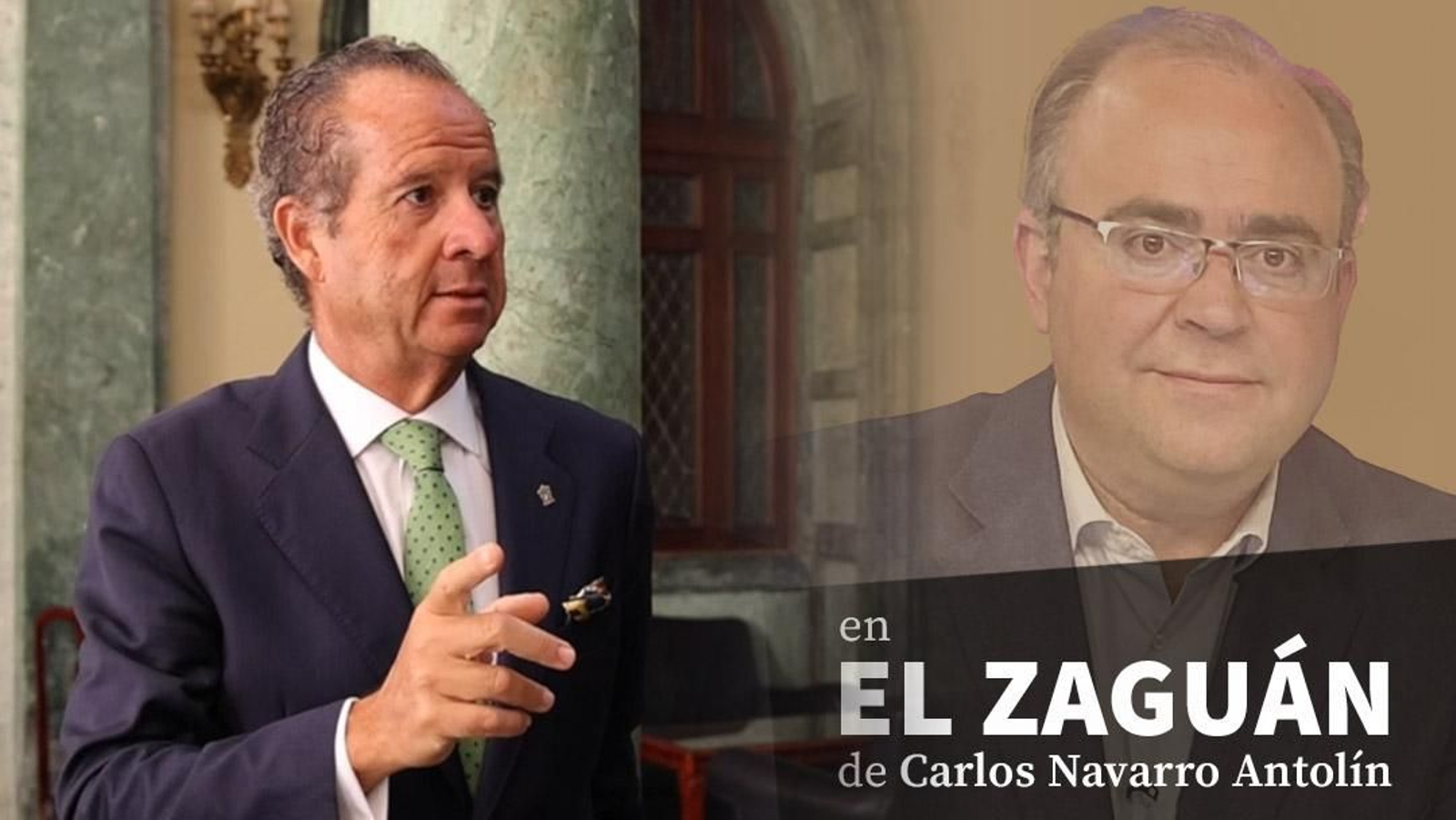 El Zaguán de Carlos Navarro Antolín, con Carlo Suffredini