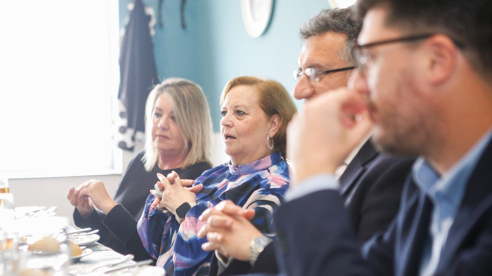 Rosa Denis, Concepción Abad, Javier Chaparro y Rafa Máiquez.