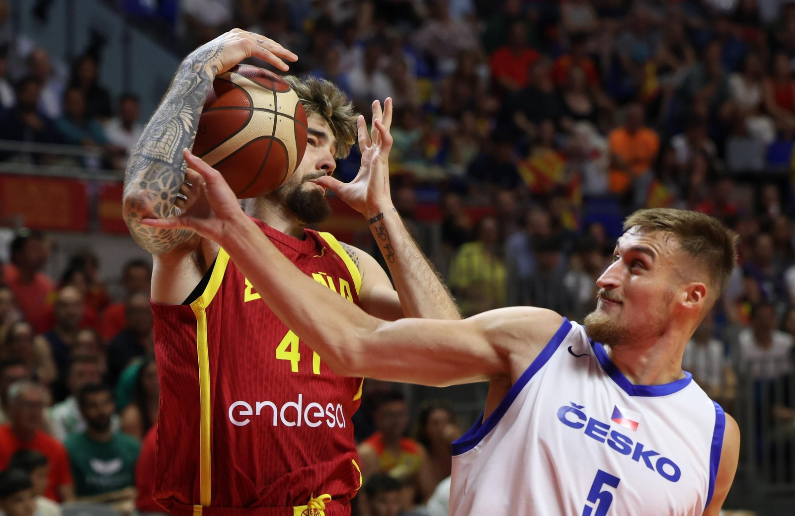 España-República Checa, en fotos