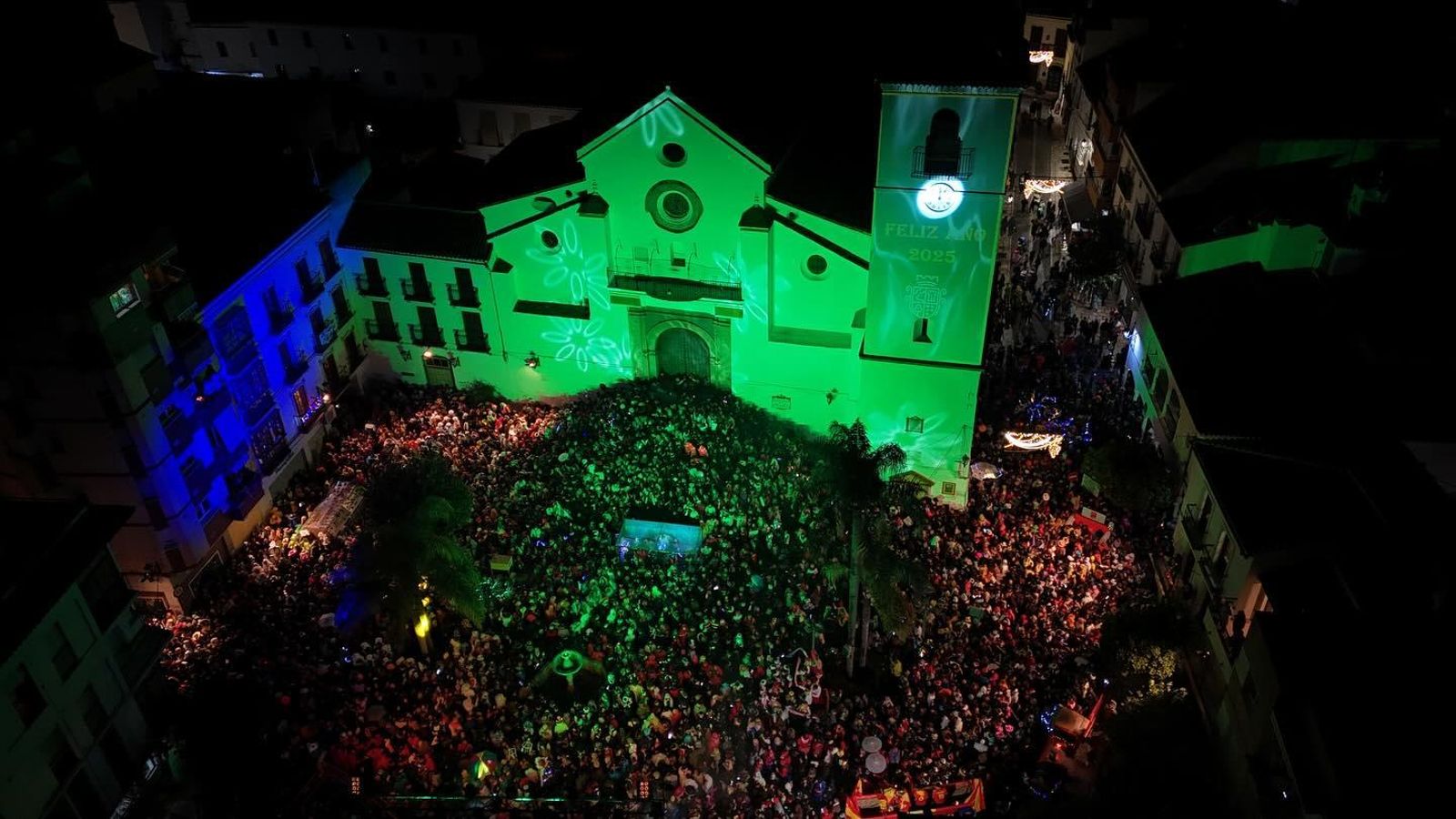 La Nochevieja pasada, en Coín.