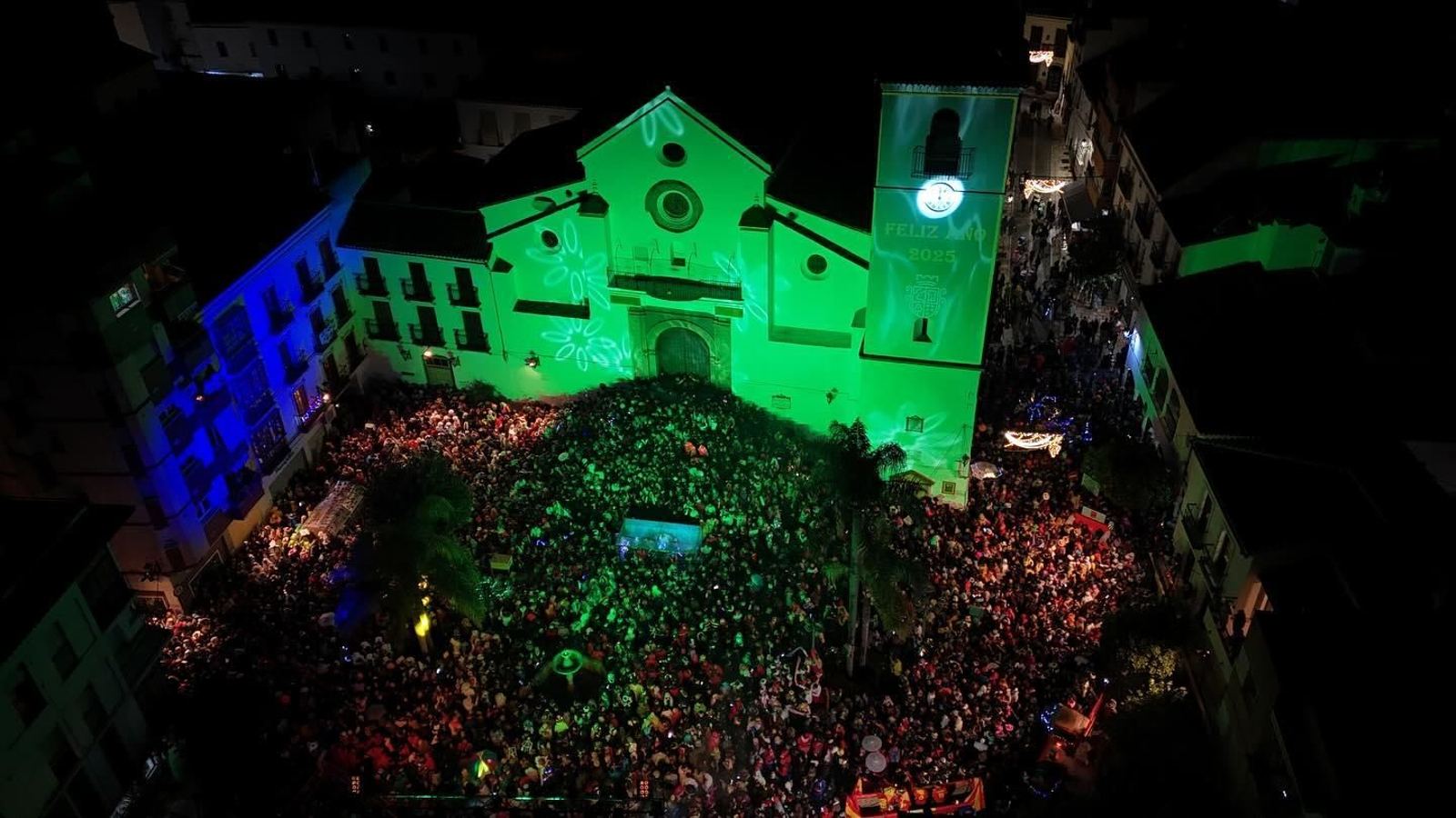 La Nochevieja pasada, en Coín.