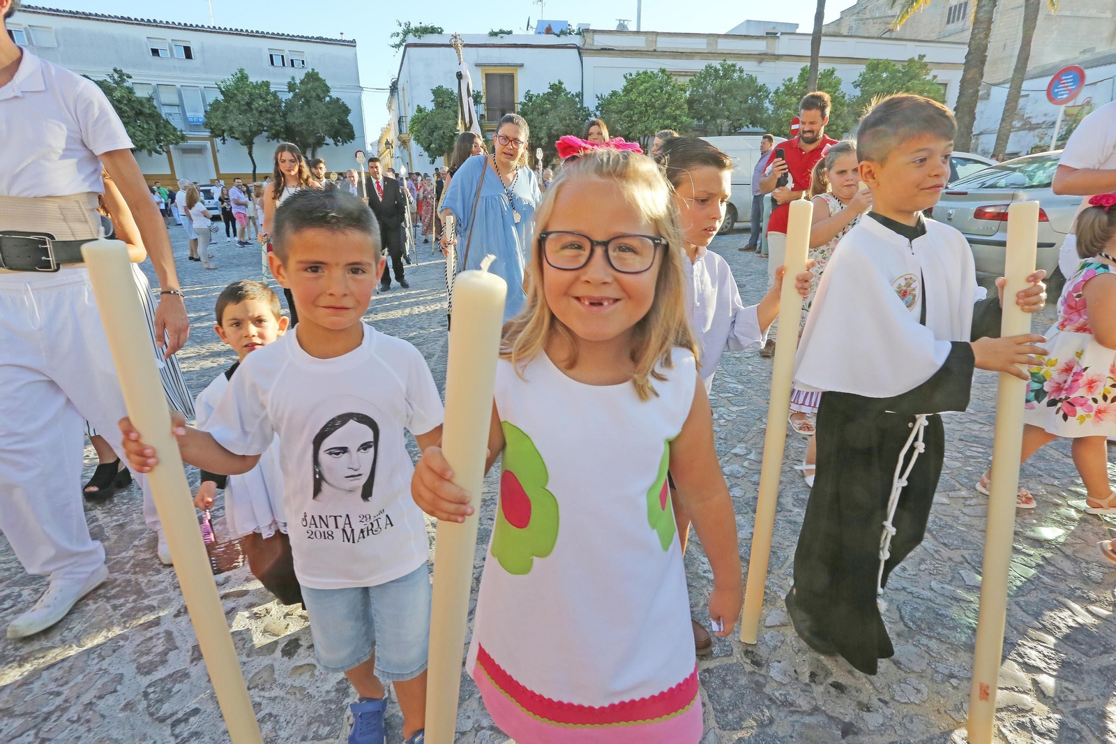 La procesión de Santa Marta en imágenes