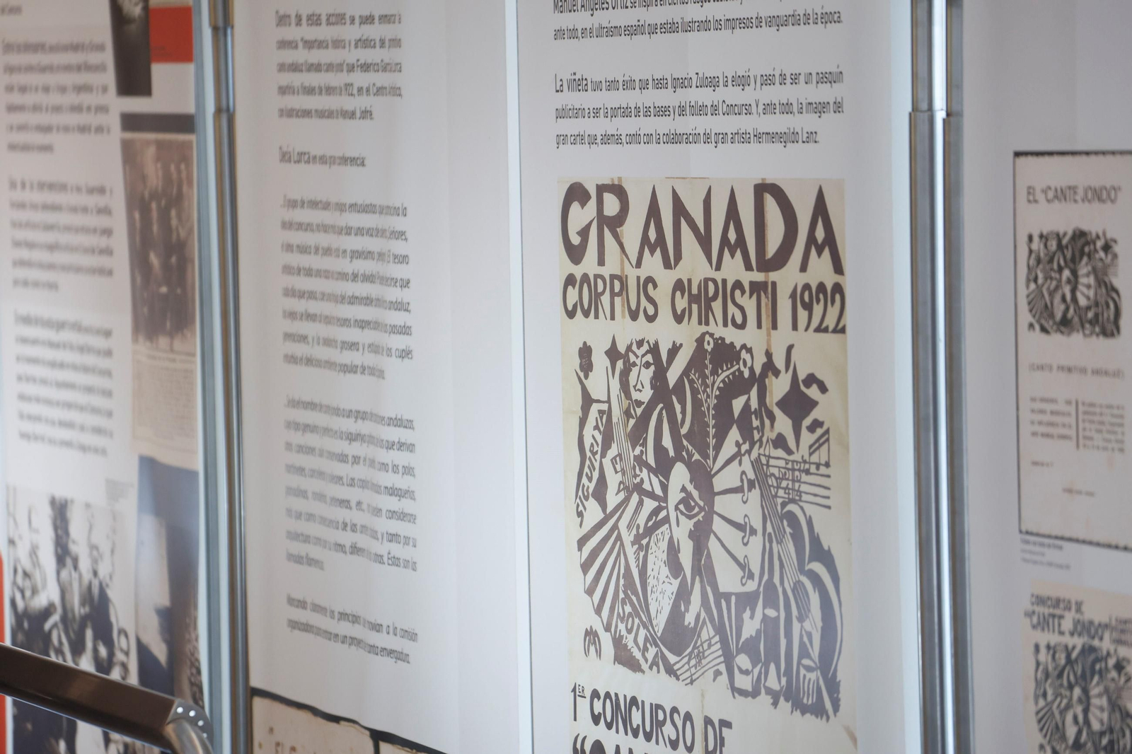 Un recorrido en imágenes por la exposición 'Itinerancias de lo jondo' en la Biblioteca Grupo Cántico