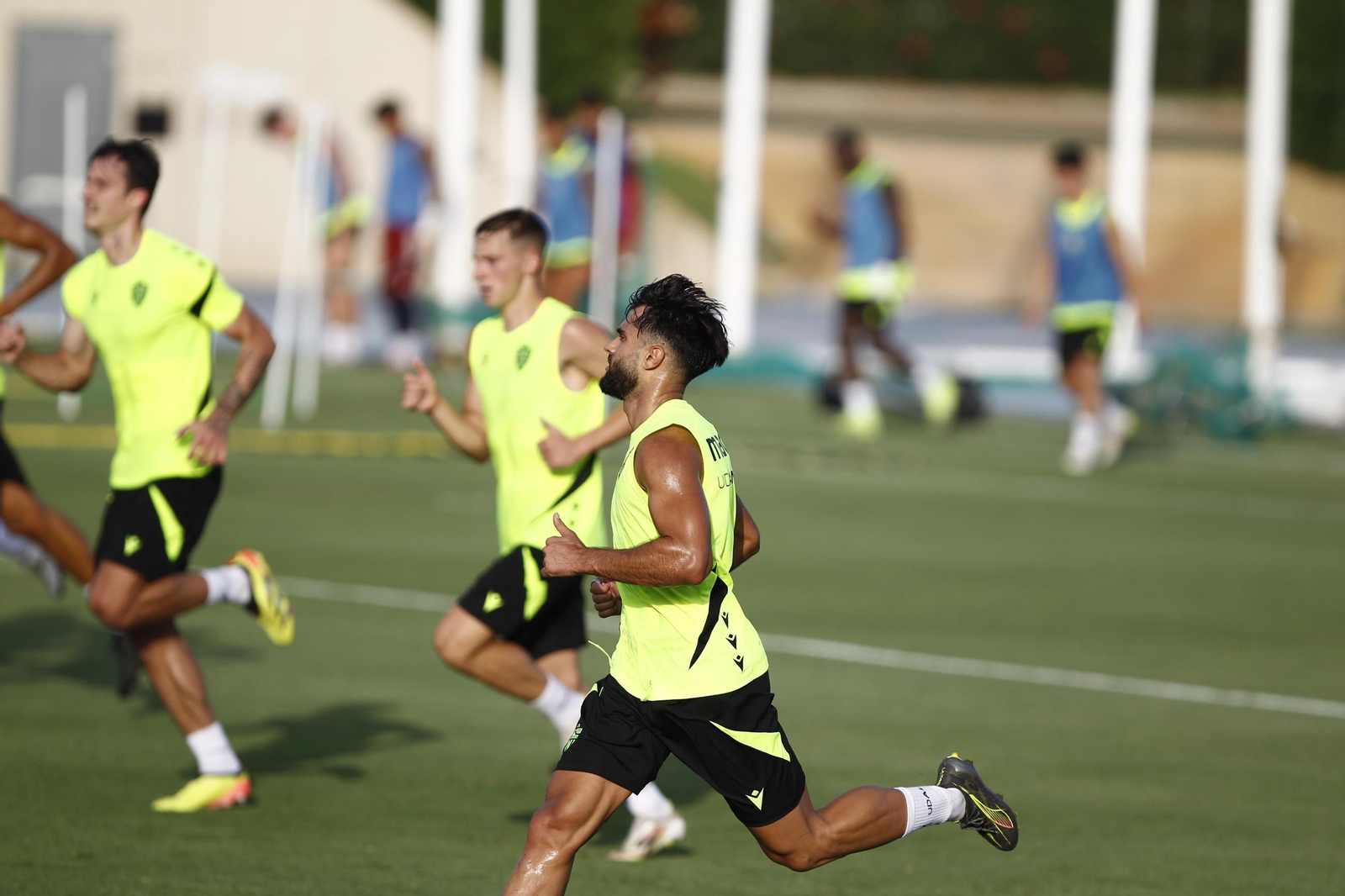 Primer entrenamiento de la Temporada 2025-2026 de la U.D. Almería, en imágenes