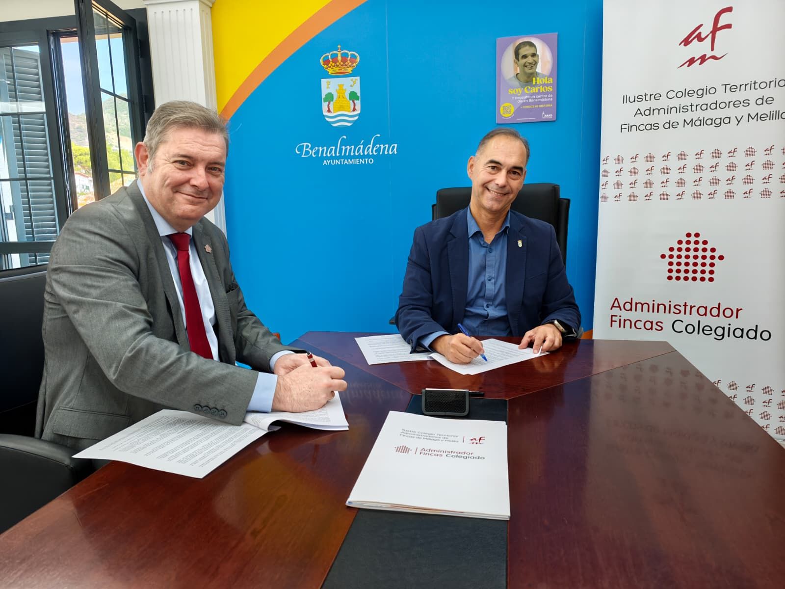 Benalmádena y los administradores de fincas firman un protocolo para mejorar los servicios