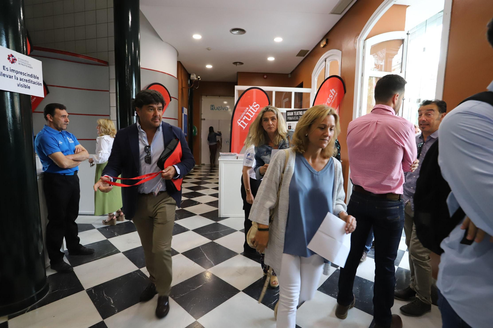 Imágenes de la inauguración del V Congreso de Frutos rojos