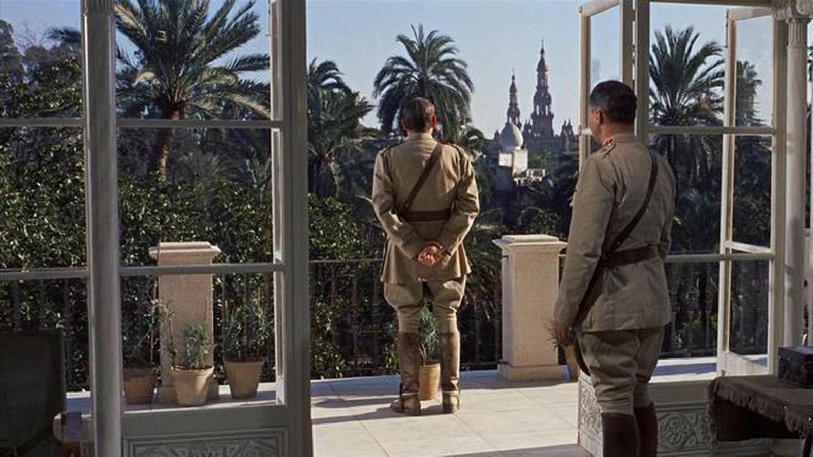 Fotograma de la película 'Lawrence de Arabia' en la Casa de Pilatos