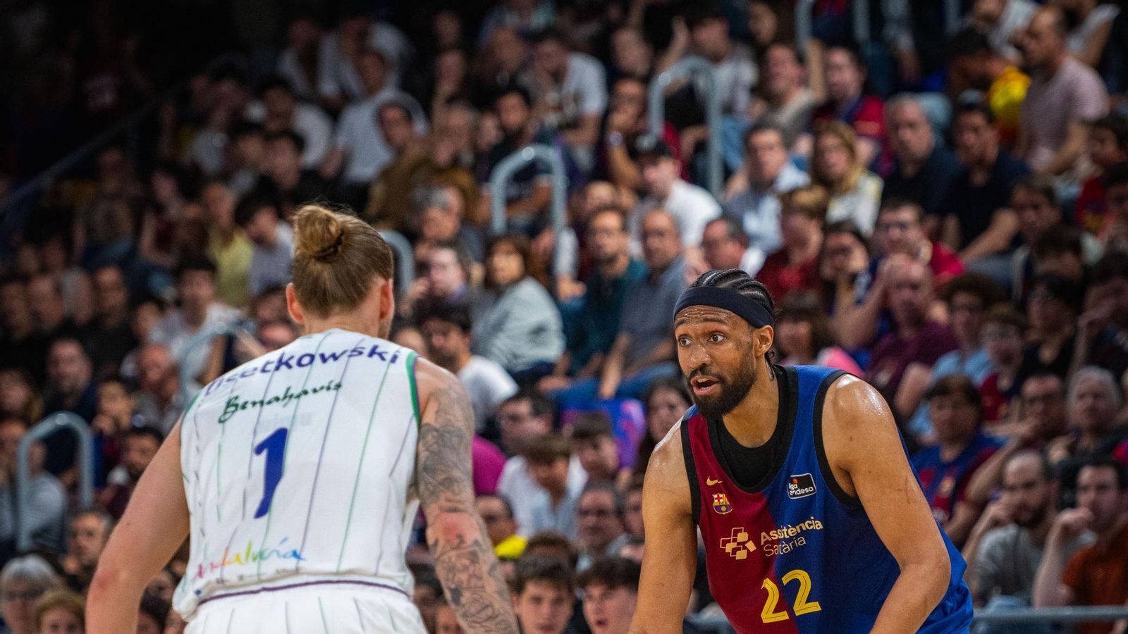 El Barcelona-Unicaja, en fotos