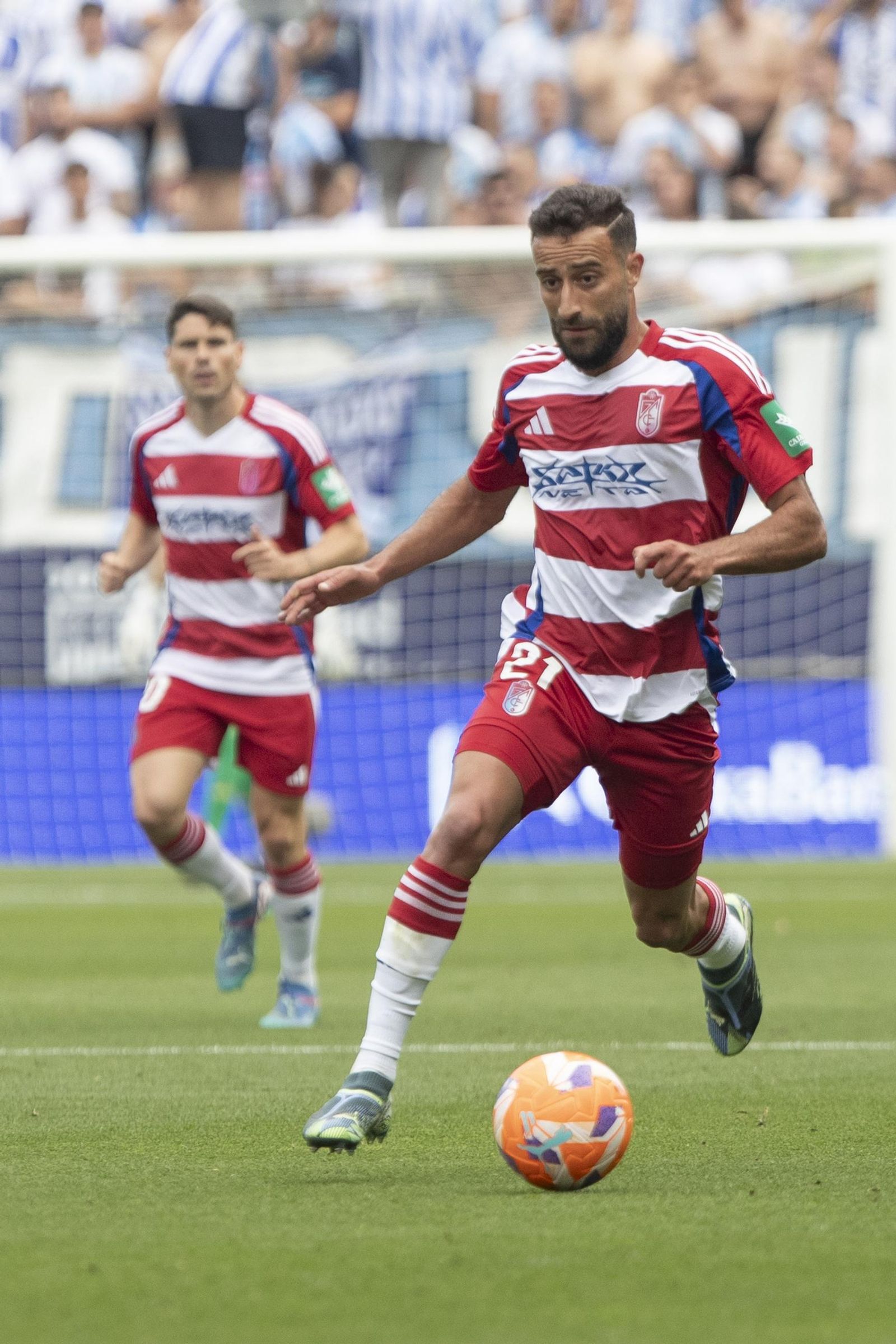 Las imágenes del partido entre el Málaga y el Granada CF