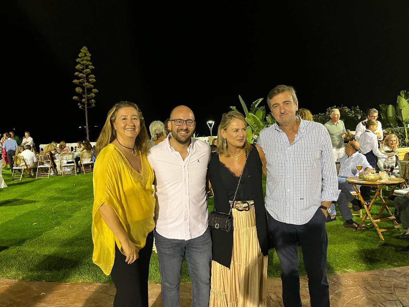 Almudena Moreno,  el alcalde de El Puerto de Santa María, Germán Beardo, María López Varela  y Javier Neira.
